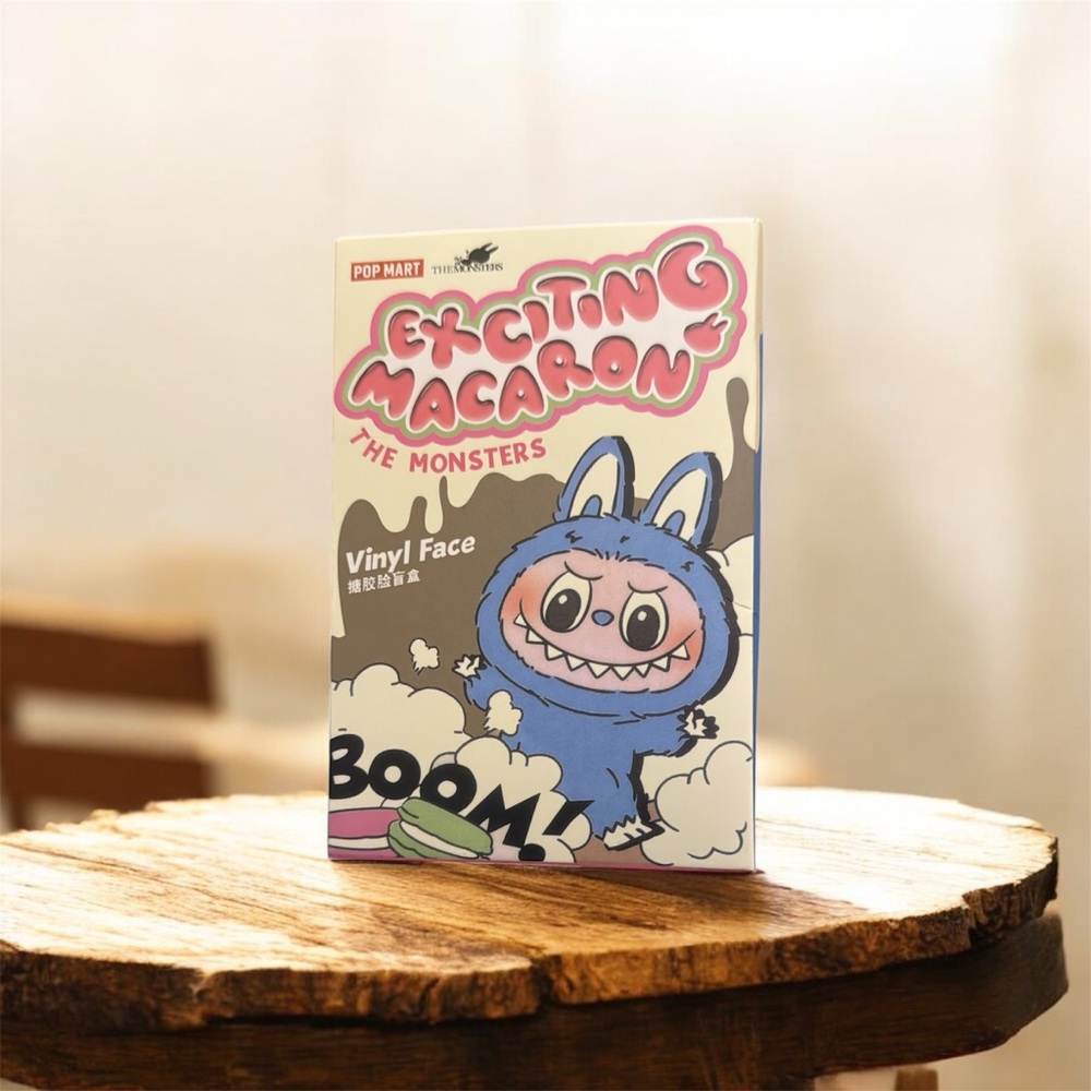 Labubu New In Box THE MONSTERS Exciting Macaron Vinyl Face Blind Box